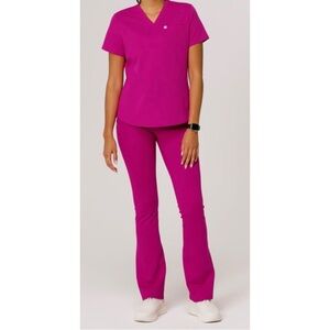 Fabletics Kick Flare Scrubs Legging Set